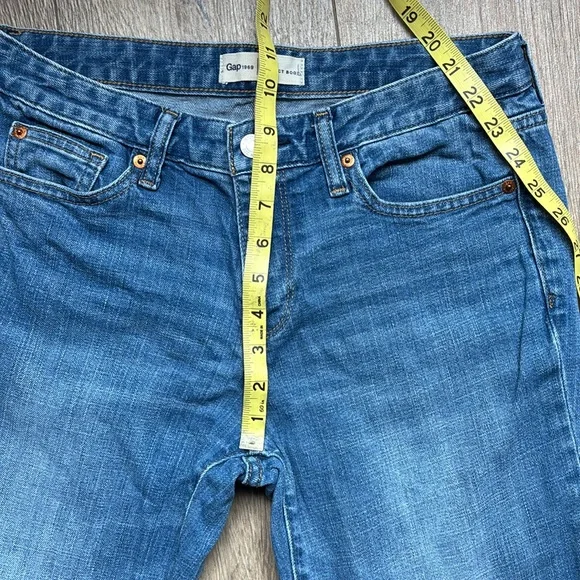 GAP Perfect Boot Denim Jean 28P Petite - Picture 7 of 12